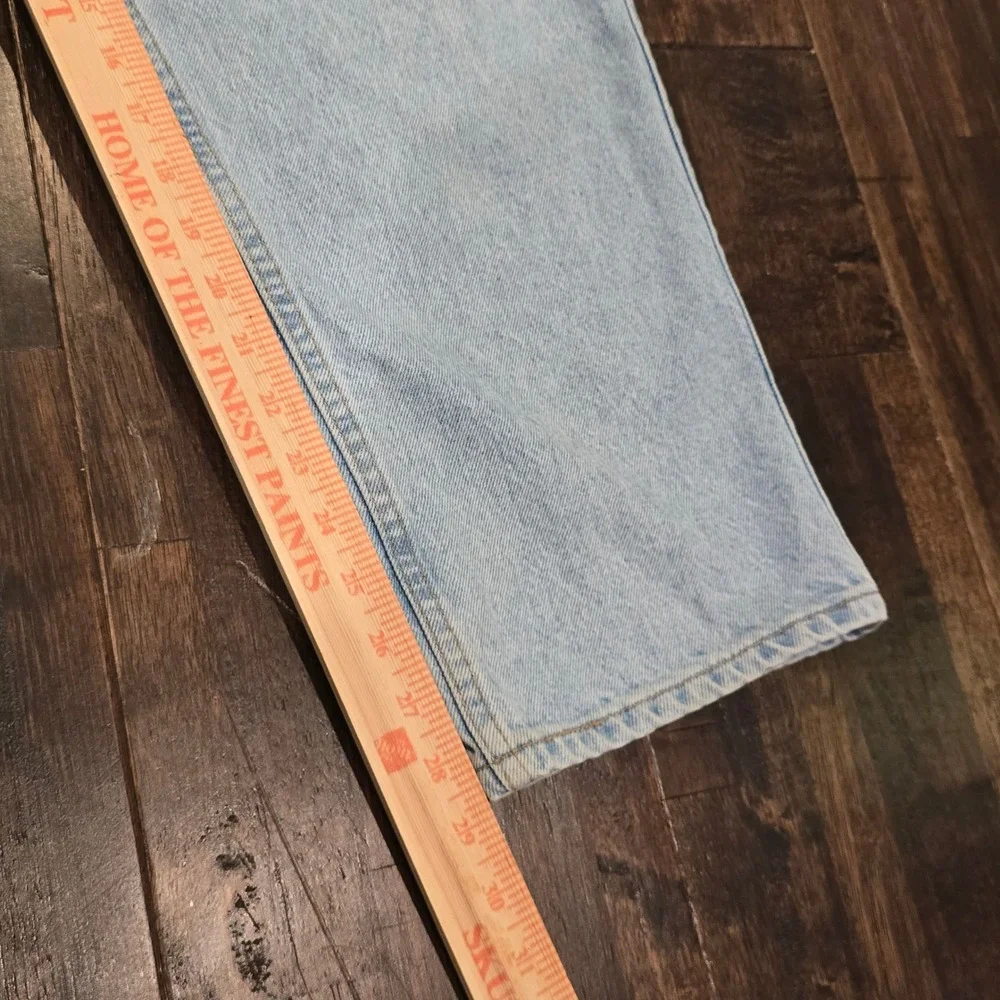 Vintage Levi Strauss Mens Loose Fit 545‎ Light Wash Denim Jeans W38 L29 Y2K
